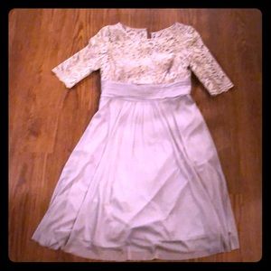 Jessica Howard petite grey dress